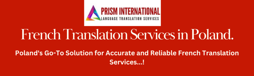 French Translation Services in Poland, Germany, France