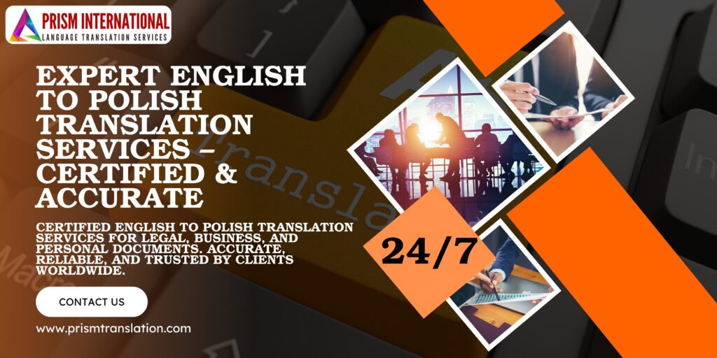 English to Polish Translation Services in Poland