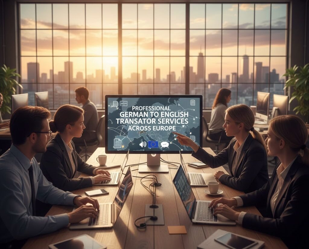 Trusted Professional German to English Translator Services Across Europe for business meetings
