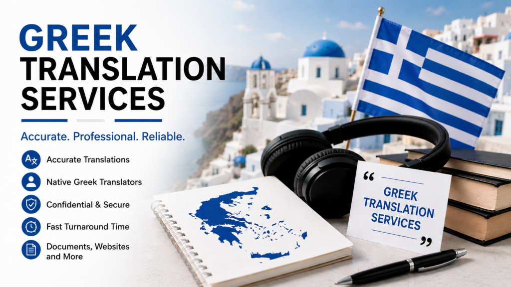Greek to english Translation