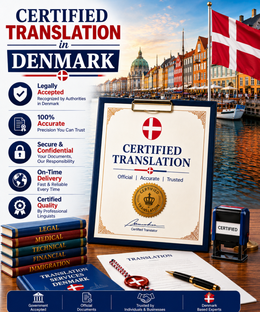 Certified Translation in Denmark
