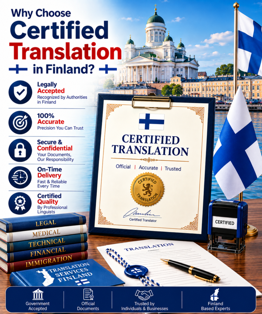 Certified Translation in Finland