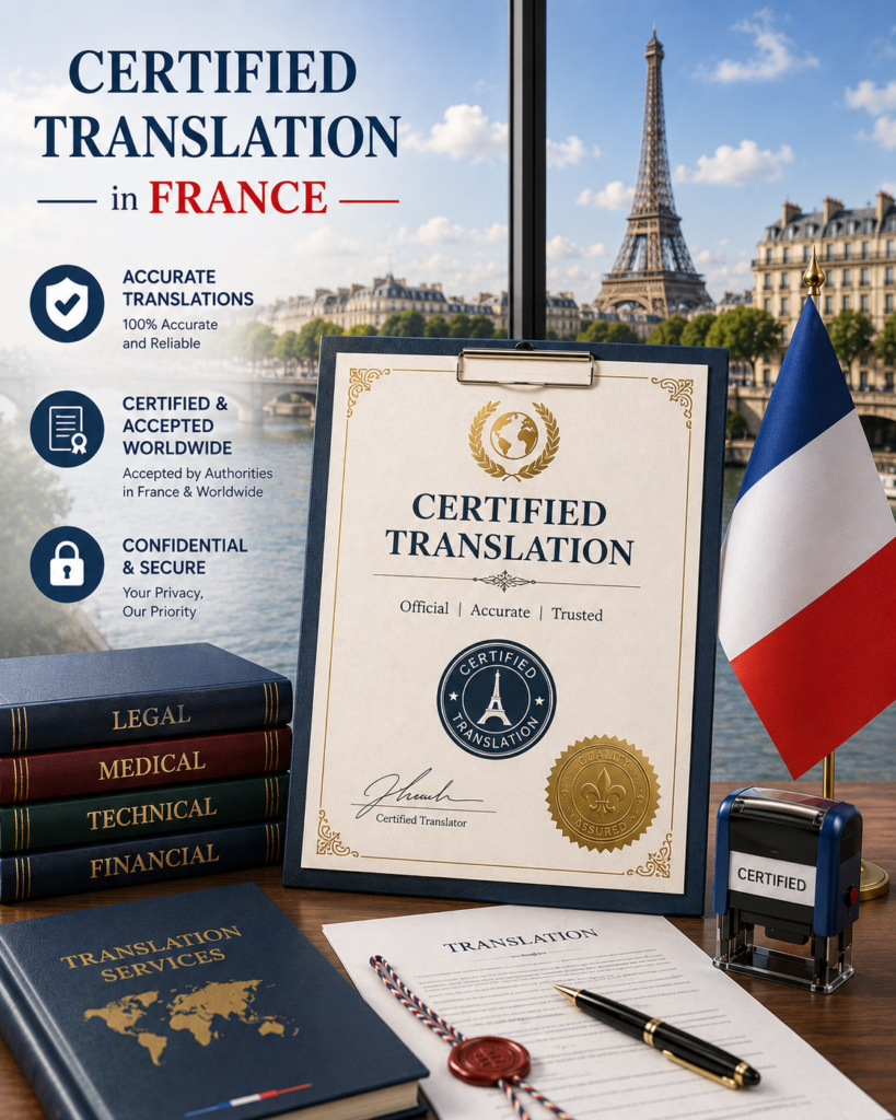 Certified Translation in France