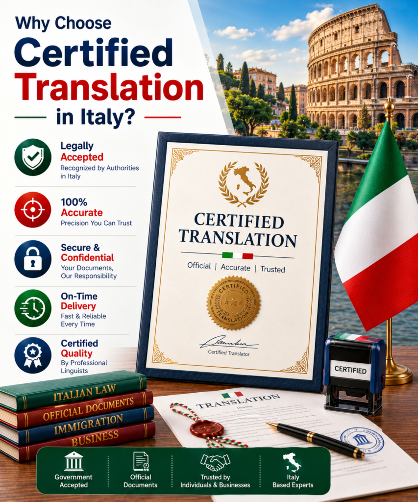 Certified Translation in Italy