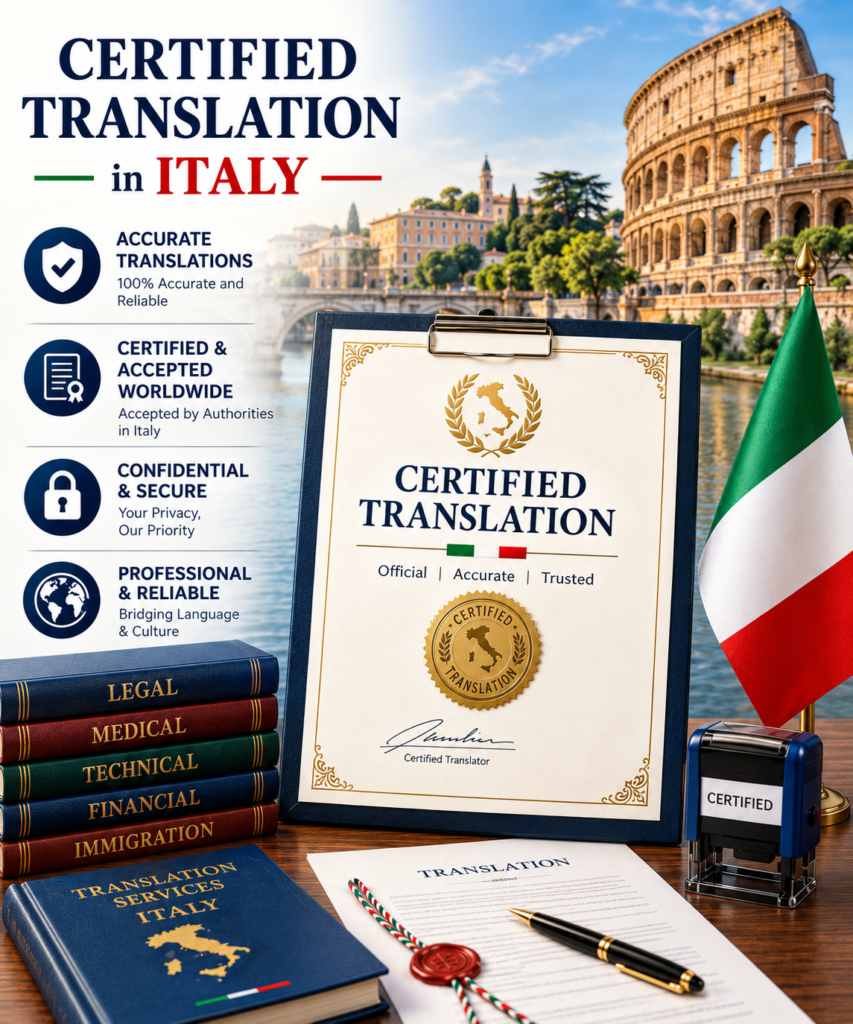 Certified Translation in Italy