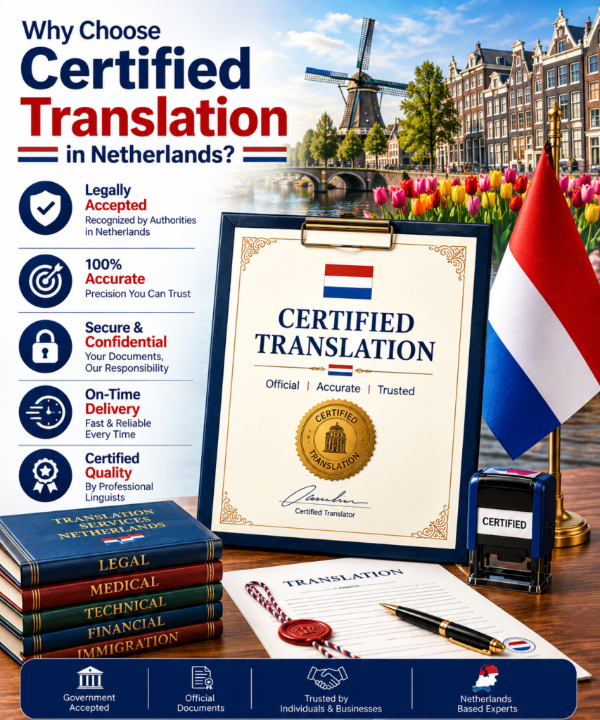 Certified Translation in Netherlands