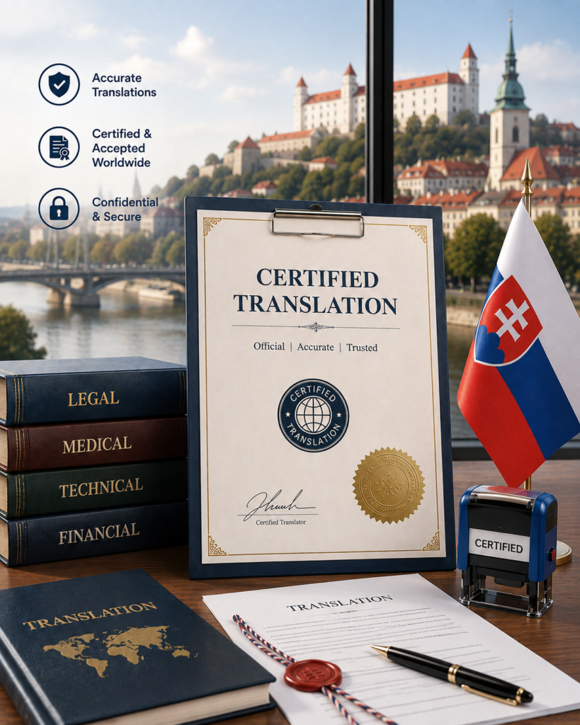 Certified Translation in Slovakia