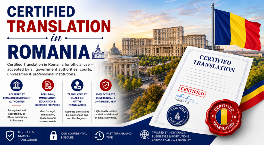 Certified Translation in Romania