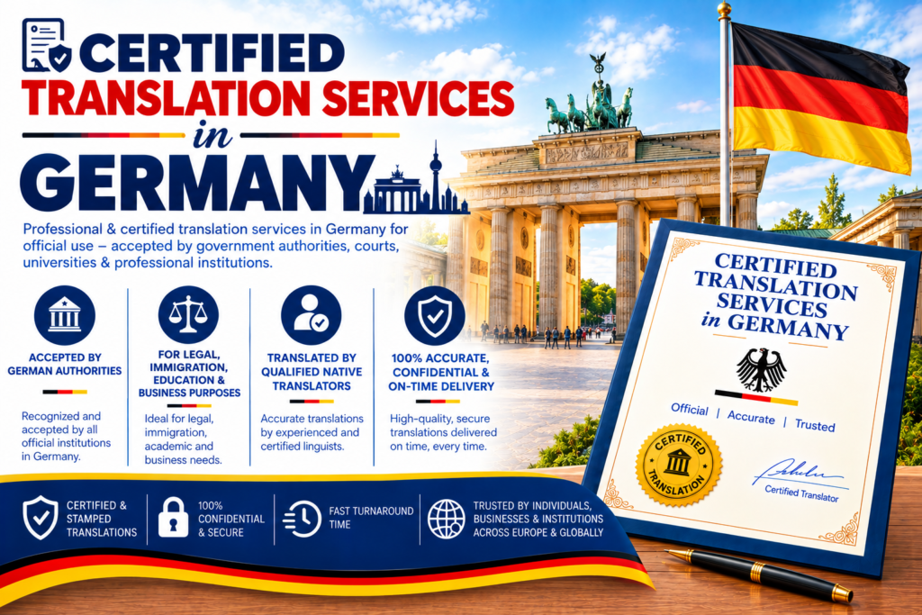 Certified Translation Services In Germany