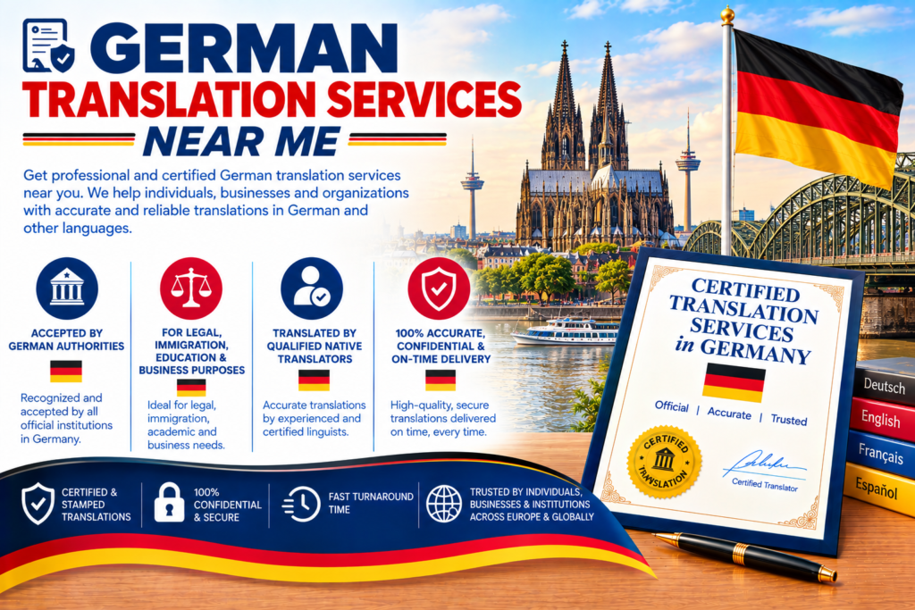 German Translation Services Near Me