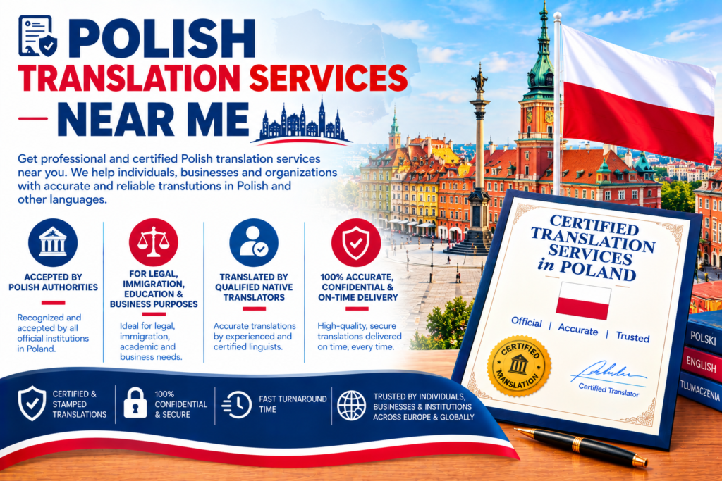 Polish Translation Services Near Me