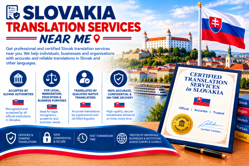 Slovakia Translation Services Near Me